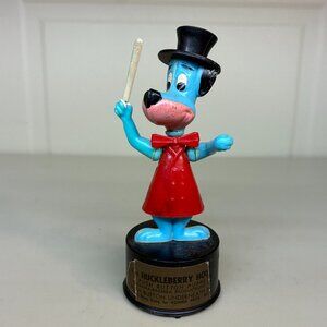 1960s Huckleberry Hound - Hanna Barbera - Push Button Puppet By Kohner